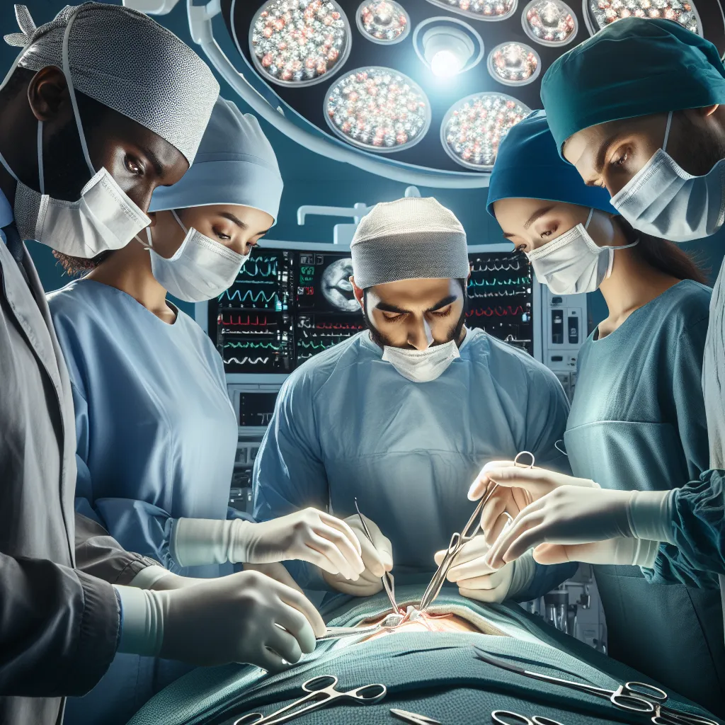 Surgical Team in Operating Room